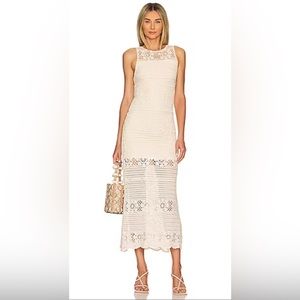 Rachel Zoe Crochet Knit Dress